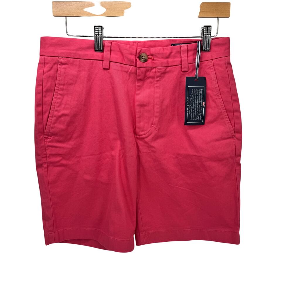 Vineyard Vines Shorts‎ Mens 28 (29x9 ACTUAL) Breaker 9" Coastal Pink NEW - Picture 2 of 7